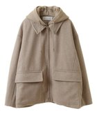 【グリーンパークス/Green Parks】の2WAYニットフードウールライクジャケット 人気、トレンドファッション・服の通販 founy(ファニー) ファッション Fashion レディースファッション WOMEN アウター Coat Outerwear コート Coats ジャケット Jackets NEW・新作・新着・新入荷 New Arrivals A/W・秋冬 Aw・Autumn/Winter・Fw・Fall-Winter おすすめ Recommend ジャケット Jacket フラップ Flap ポケット Pocket 軽量 Lightweight thumbnail Beige Mixture|ID: prp329100004232170 ipo3291000000029330557