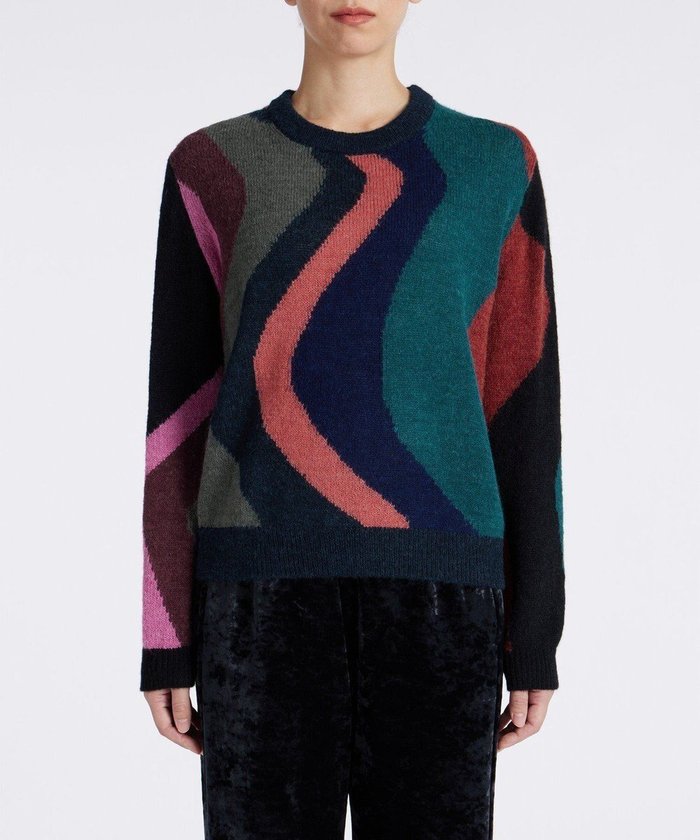 【ポール スミス/Paul Smith】のMidnight Swirl インターシャ ニット インテリア・キッズ・メンズ・レディースファッション・服の通販 founy(ファニー) https://founy.com/ ファッション Fashion レディースファッション WOMEN トップス・カットソー Tops/Tshirt ニット Knit Tops A/W・秋冬 Aw・Autumn/Winter・Fw・Fall-Winter S/S・春夏 Ss・Spring/Summer シンプル Simple セーター Sweater モヘヤ Mohair ワーク Work 夏 Summer |ID: prp329100004232180 ipo3291000000029397873