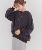 【アメリカンホリック/AMERICAN HOLIC】のオーガンジーレイヤードスウェット Charcoal Gray|ID: prp329100004232201 ipo3291000000030426887