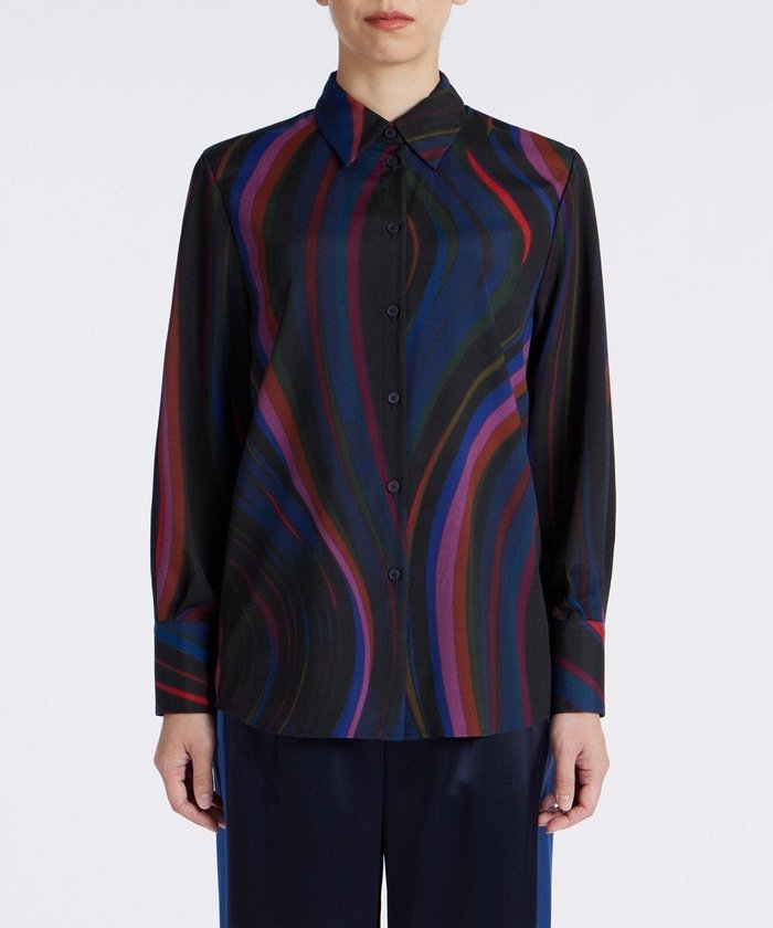 【ポール スミス/Paul Smith】のNew Swirl シャツ インテリア・キッズ・メンズ・レディースファッション・服の通販 founy(ファニー) https://founy.com/ ファッション Fashion レディースファッション WOMEN トップス・カットソー Tops/Tshirt シャツ/ブラウス Shirts/Blouses A/W・秋冬 Aw・Autumn/Winter・Fw・Fall-Winter S/S・春夏 Ss・Spring/Summer フェミニン Feminine プリント Print モダン Modern リラックス Relax 冬 Winter 夏 Summer |ID: prp329100004232204 ipo3291000000029397903