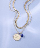 【23区/NIJYUSANKU】のカラーストーン コイン ネックレス サファイアカラー|ID: prp329100004232206 ipo3291000000035546596