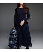 【23区/NIJYUSANKU】の【滝沢眞規子さん着用/一部店舗限定/洗える】ニットコンビジャカード ワンピース ネイビー系|ID: prp329100004232212 ipo3291000000031792471