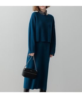 【23区/NIJYUSANKU】の【洗える】レイヤードニットツイン ワンピース 人気、トレンドファッション・服の通販 founy(ファニー) ファッション Fashion レディースファッション WOMEN ワンピース Dress ニットワンピース Knit Dresses インナー Inner 洗える Washable 畦 Ridge カットソー Cut And Sew ストレッチ Stretch タートルネック Turtleneck A/W・秋冬 Aw・Autumn/Winter・Fw・Fall-Winter 冬 Winter NEW・新作・新着・新入荷 New Arrivals 2024年 2024 2024-2025秋冬・A/W Aw/Autumn/Winter/Fw/Fall/2024-2025 |ID:prp329100004232213