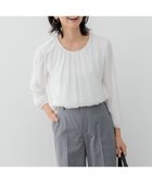 【23区/NIJYUSANKU】の【洗える】ドビードットシフォン ブラウス 人気、トレンドファッション・服の通販 founy(ファニー) ファッション Fashion レディースファッション WOMEN トップス・カットソー Tops/Tshirt シャツ/ブラウス Shirts/Blouses ロング / Tシャツ T-Shirts カットソー Cut and Sewn 春 Spring 洗える Washable カットソー Cut And Sew サテン Satin シフォン Chiffon ジャケット Jacket スクエア Square テーラード Tailored トリミング Trimming ドット Dot バルーン Balloon モチーフ Motif S/S・春夏 Ss・Spring/Summer おすすめ Recommend 夏 Summer セレモニー Ceremony ビジネス 仕事 通勤 Business thumbnail ホワイト系|ID: prp329100004232216 ipo3291000000031970816