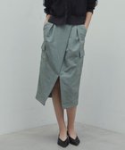 【ベイジ,/BEIGE,】の【洗える】ACANTHUS / カーゴディティールコクーンタックスカート Light Khaki|ID:prp329100004232234