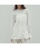 【ベイジ,/BEIGE,】の【洗える】ASTILBE / コットンジャージークルーネックブラウス 人気、トレンドファッション・服の通販 founy(ファニー) ファッション Fashion レディースファッション WOMEN トップス・カットソー Tops/Tshirt シャツ/ブラウス Shirts/Blouses インナー Inner 春 Spring 洗える Washable カーゴパンツ Cargo Pants カーディガン Cardigan ジャケット Jacket ジャージー Jersey デニム Denim ボトム Bottom ロング Long 冬 Winter A/W・秋冬 Aw・Autumn/Winter・Fw・Fall-Winter S/S・春夏 Ss・Spring/Summer NEW・新作・新着・新入荷 New Arrivals 夏 Summer エレガント 上品 Elegant thumbnail White|ID: prp329100004232239 ipo3291000000029330874