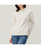 【ジェイ プレス/J.PRESS】の【洗える】HOODIE ニット パーカー ライトベージュ系|ID:prp329100004232284