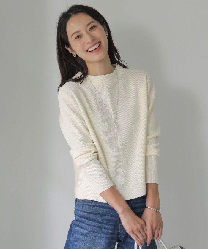 【ジェイ プレス/J.PRESS】の【洗える】CLEAR COTTON BLEND ボトルネック ニット インテリア・キッズ・メンズ・レディースファッション・服の通販 founy(ファニー) https://founy.com/ ファッション Fashion レディースファッション Ladies' Fashion Online トップス・カットソー Tops/Tshirt ニット Knit Tops セーター Sweater バランス Balance フレア Flare ボトルネック Bottleneck ワイド Wide 再入荷 Restock/Back In Stock/Re Arrival 冬 Winter 洗える Washable 畦 Ridge A/W・秋冬 Aw・Autumn/Winter・Fw・Fall-Winter |ID: prp329100004232285 ipo3291000000032686492
