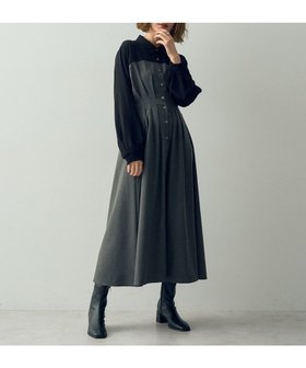 【イェッカ ヴェッカ/YECCA VECCA】 ヘリンボーン柄ドッキングワンピース②人気、トレンドファッション・服の通販 founy(ファニー) ファッション Fashion レディースファッション WOMEN ワンピース Dress シャツワンピース Shirt Dresses A/W・秋冬 Aw・Autumn/Winter・Fw・Fall-Winter チェック Check ドッキング Docking フィット Fit フォルム Form ヘリンボーン Herringbone ポケット Pocket 再入荷 Restock/Back In Stock/Re Arrival |ID:prp329100004232309