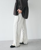 【クラフトスタンダードブティック/CRAFT STANDARD BOUTIQUE】の配色メローパンツ 人気、トレンドファッション・服の通販 founy(ファニー) ファッション Fashion レディースファッション WOMEN パンツ Pants スリット Slit フレア Flare ポケット Pocket ロング Long A/W・秋冬 Aw・Autumn/Winter・Fw・Fall-Winter NEW・新作・新着・新入荷 New Arrivals 2024年 2024 2024-2025秋冬・A/W Aw/Autumn/Winter/Fw/Fall/2024-2025 thumbnail Oatmeal|ID: prp329100004232321 ipo3291000000029331359