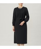 【ジェイ プレス/J.PRESS】の【洗える】ノルディス2wayジョーゼット タックディテール ワンピース ブラック系|ID: prp329100004233325 ipo3291000000029440835