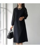 【ジェイ プレス/J.PRESS】の【洗える】ノルディス2wayジョーゼット タックディテール ワンピース ネイビー系|ID: prp329100004233325 ipo3291000000034230891