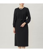 【ジェイ プレス/J.PRESS】の【洗える】ノルディス2wayジョーゼット タックディテール ワンピース ブラック系|ID: prp329100004233325 ipo3291000000034230892
