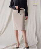 【ベイジ,/BEIGE,】の【洗える】CINDY / タイトスカート Sand × Black|ID:prp329100004233336