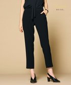 【ベイジ,/BEIGE,】の【洗える】CINDY / クロップドパンツ Black × Black|ID:prp329100004233337