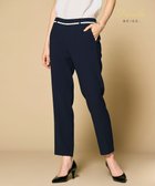【ベイジ,/BEIGE,】の【洗える】CINDY / クロップドパンツ Navy × White|ID: prp329100004233337 ipo3291000000032695684