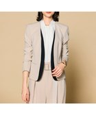 【ベイジ,/BEIGE,】のCINDY / ダブルカラージャケット Sand×Black|ID: prp329100004233338 ipo3291000000033408832