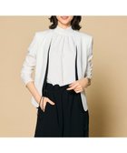 【ベイジ,/BEIGE,】のCINDY / ダブルカラージャケット White×Black|ID: prp329100004233338 ipo3291000000033408834