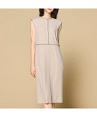 【ベイジ,/BEIGE,】のCINDY / クルーネックドレス Sand x Black|ID: prp329100004233342 ipo3291000000032575267