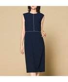 【ベイジ,/BEIGE,】のCINDY / クルーネックドレス Navy x White|ID: prp329100004233342 ipo3291000000032575269