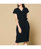 【ベイジ,/BEIGE,】のCINDY / ラップワンピース Black x Black|ID: prp329100004233343 ipo3291000000034230915