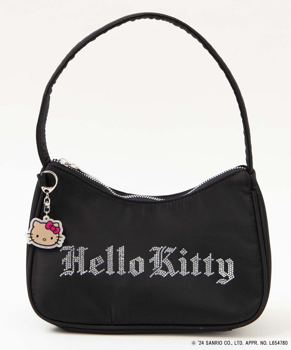 【ウィゴー/WEGO】の【サンリオ】HELLOKITTYコラボハンドバッグ インテリア・キッズ・メンズ・レディースファッション・服の通販 founy(ファニー) 　ファッション　Fashion　レディースファッション　WOMEN　バッグ　Bag　NEW・新作・新着・新入荷　New Arrivals　コラボ　Collaboration　スマホ　Smartphone　チャーム　Charm　ハンドバッグ　Handbag　レオパード　Leopard　人気　Popularity　再入荷　Restock/Back In Stock/Re Arrival　ブラック|ID: prp329100004236146 ipo3291000000029382371