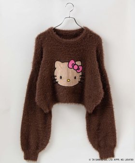 【ウィゴー/WEGO】の【サンリオ】HELLOKITTYコラボシャギーニット 人気、トレンドファッション・服の通販 founy(ファニー) ファッション Fashion レディースファッション WOMEN トップス・カットソー Tops/Tshirt ニット Knit Tops NEW・新作・新着・新入荷 New Arrivals A/W・秋冬 Aw・Autumn/Winter・Fw・Fall-Winter コラボ Collaboration ショート Short スマホ Smartphone セーター Sweater フロント Front ロング Long 再入荷 Restock/Back In Stock/Re Arrival |ID:prp329100004236147