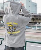 【ウィゴー/WEGO】の【ユニセックス着用ITEM/裏起毛/SMLサイズ展開】リラックスフィットTHEBOYグラフィックパーカー 杢グレー|ID:prp329100004236165