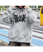 【ウィゴー/WEGO】の【ユニセックス着用ITEM/裏起毛/SMLサイズ展開】リラックスフィットスプレーグラフィックパーカー 杢グレー|ID:prp329100004236166