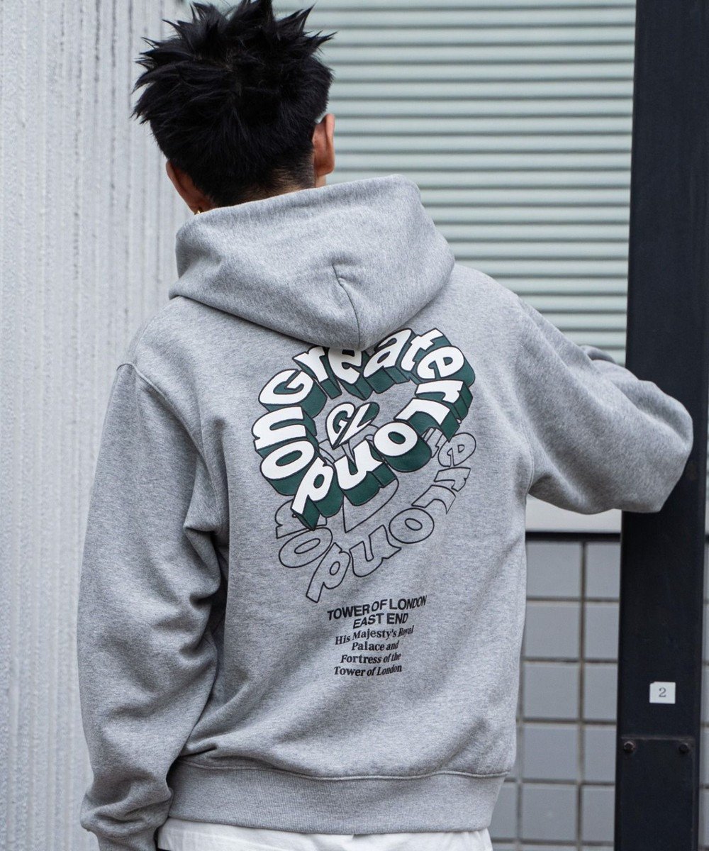 【ウィゴー/WEGO】の【ユニセックス着用ITEM/裏起毛/SMLサイズ展開】リラックスフィットバックロゴジップパーカー インテリア・キッズ・メンズ・レディースファッション・服の通販 founy(ファニー) 　ファッション　Fashion　レディースファッション　WOMEN　トップス・カットソー　Tops/Tshirt　パーカ　Sweats　秋　Autumn/Fall　カーゴパンツ　Cargo Pants　グラフィック　Graphic　ショーツ　Shorts　スマホ　Smartphone　デニム　Denim　トレンド　Trend　パーカー　Hoodie　冬　Winter　A/W・秋冬　Aw・Autumn/Winter・Fw・Fall-Winter　再入荷　Restock/Back In Stock/Re Arrival　NEW・新作・新着・新入荷　New Arrivals　おすすめ　Recommend　杢グレー|ID: prp329100004236167 ipo3291000000029396407