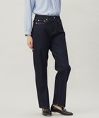 【ジェイ プレス/J.PRESS】の【洗える】BASIC STRETCH DENIM ボーイフィット パンツ インディゴ系|ID:prp329100004236198