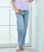 【ジェイ プレス/J.PRESS】の【洗える】BASIC STRETCH DENIM ボーイフィット パンツ ブリーチ系|ID: prp329100004236198 ipo3291000000035599346