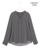 【アイシービー/iCB】の【先行予約・WEB限定】BackSatinAmunzen キーネックブラウス 人気、トレンドファッション・服の通販 founy(ファニー) ファッション Fashion レディースファッション WOMEN トップス・カットソー Tops/Tshirt シャツ/ブラウス Shirts/Blouses インナー Inner サテン Satin ジャケット Jacket 人気 Popularity プリント Print ボトム Bottom A/W・秋冬 Aw・Autumn/Winter・Fw・Fall-Winter NEW・新作・新着・新入荷 New Arrivals 2024年 2024 セレモニー Ceremony 2024-2025秋冬・A/W Aw/Autumn/Winter/Fw/Fall/2024-2025 thumbnail ブラック柄系|ID: prp329100004237010 ipo3291000000029371270