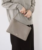 【エクエル ル スティル デヴィ/Hekher Le Style de Vie】の【日本製】シュリンクレザー スクエアショルダーバッグ グレージュ|ID: prp329100004239392 ipo3291000000029395883