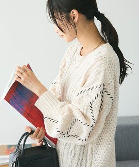 【クラフトスタンダードブティック/CRAFT STANDARD BOUTIQUE】のハンドステッチケーブルニットチュニック 人気、トレンドファッション・服の通販 founy(ファニー) ファッション Fashion レディースファッション WOMEN ワンピース Dress チュニック Tunic シンプル Simple チュニック Tunic バランス Balance プリーツ Pleats ベーシック Basic ポケット Pocket ルーズ Loose ワイド Wide A/W・秋冬 Aw・Autumn/Winter・Fw・Fall-Winter NEW・新作・新着・新入荷 New Arrivals 2024年 2024 2024-2025秋冬・A/W Aw/Autumn/Winter/Fw/Fall/2024-2025 |ID:prp329100004239399