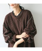 【クラフトスタンダードブティック/CRAFT STANDARD BOUTIQUE】のハンドステッチケーブルニットチュニック 人気、トレンドファッション・服の通販 founy(ファニー) ファッション Fashion レディースファッション WOMEN ワンピース Dress チュニック Tunic シンプル Simple チュニック Tunic バランス Balance プリーツ Pleats ベーシック Basic ポケット Pocket ルーズ Loose ワイド Wide A/W・秋冬 Aw・Autumn/Winter・Fw・Fall-Winter NEW・新作・新着・新入荷 New Arrivals 2024年 2024 2024-2025秋冬・A/W Aw/Autumn/Winter/Fw/Fall/2024-2025 thumbnail Brown|ID: prp329100004239399 ipo3291000000029395922