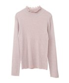 【アースミュージックアンドエコロジー/earth music&ecology】のレーシーハイネックリブプルオーバー Pink Beige|ID: prp329100004239400 ipo3291000000032734323