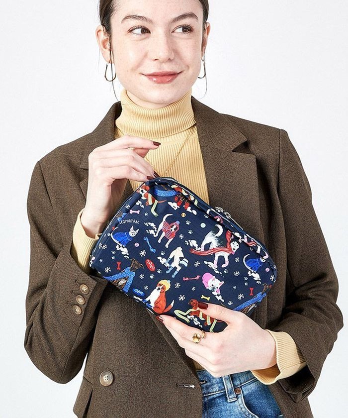 【レスポートサック/LeSportsac】のEXTRA LARGE RECTANGULAR COSMETIC/スノーウィーパプス インテリア・キッズ・メンズ・レディースファッション・服の通販 founy(ファニー) https://founy.com/ ファッション Fashion レディースファッション WOMEN 財布 Wallets ポーチ Pouches おすすめ Recommend ダブル Double プリント Print ポケット Pocket ポーチ Pouch 手帳 Pocket Book 旅行 Travel 犬 Dog 財布 Wallet |ID: prp329100004239408 ipo3291000000029395949