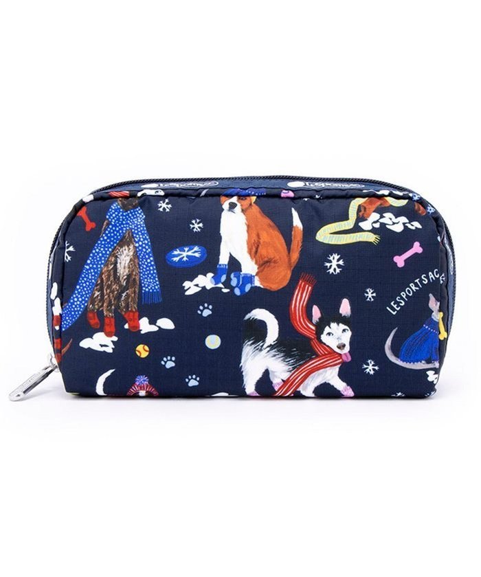 【レスポートサック/LeSportsac】のRECTANGULAR COSMETIC/スノーウィーパプス インテリア・キッズ・メンズ・レディースファッション・服の通販 founy(ファニー) https://founy.com/ ファッション Fashion レディースファッション WOMEN 財布 Wallets ポーチ Pouches スクエア Square プリント Print ポケット Pocket ポーチ Pouch 犬 Dog 財布 Wallet |ID: prp329100004239416 ipo3291000000029395965