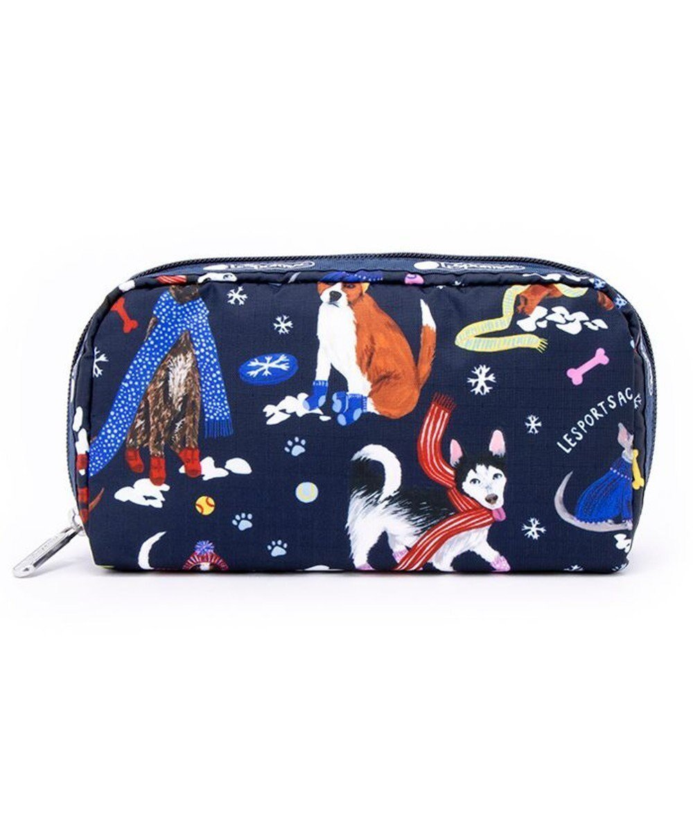 【レスポートサック/LeSportsac】のRECTANGULAR COSMETIC/スノーウィーパプス 人気、トレンドファッション・服の通販 founy(ファニー) 　ファッション　Fashion　レディースファッション　WOMEN　財布　Wallets　ポーチ　Pouches　スクエア　Square　プリント　Print　ポケット　Pocket　ポーチ　Pouch　犬　Dog　財布　Wallet　 other-1|ID: prp329100004239416 ipo3291000000029395965