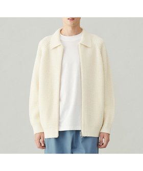 【アンフィーロ/UNFILO / MEN】 ウールポップコーン ジップ ブルゾン人気、トレンドファッション・服の通販 founy(ファニー) ファッション Fashion メンズファッション MEN トップス・カットソー Tops/Tshirt/Men ニット Knit Tops A/W・秋冬 Aw・Autumn/Winter・Fw・Fall-Winter アクリル Acrylic インナー Inner ウォッシャブル Washable ジップ Zip セーター Sweater フォルム Form ブルゾン Blouson ヴィンテージ Vintage |ID:prp329100004239448