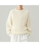 【アンフィーロ/UNFILO / MEN】のウールポップコーン クルーネック ニット 人気、トレンドファッション・服の通販 founy(ファニー) ファッション Fashion メンズファッション MEN トップス・カットソー Tops/Tshirt/Men ニット Knit Tops A/W・秋冬 Aw・Autumn/Winter・Fw・Fall-Winter アクリル Acrylic ウォッシャブル Washable ジップ Zip セーター Sweater ブルゾン Blouson ヴィンテージ Vintage thumbnail ホワイト|ID: prp329100004239449 ipo3291000000029396427