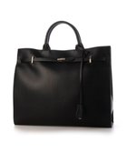 【アンビリオン/UNBILLION】の【テレビ ドラマ着用アイテム】カシュカシュ cachecache / 棒ヒネリベルト2wayA4トートバッグ ブラック|ID: prp329100004239469 ipo3291000000031976706