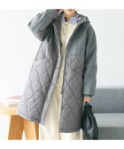 【クラフトスタンダードブティック/CRAFT STANDARD BOUTIQUE】のキルト切替フードコート Gray|ID:prp329100004239470