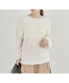 【グリーンパークス/Green Parks】の・Petit Fleur シャギーキリカエニット Off White|ID: prp329100004239501 ipo3291000000032569670
