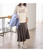 【エニー/ANY】の【ウエストゴム】レザーライクプリーツスカート ブラウン|ID: prp329100004239517 ipo3291000000035574687