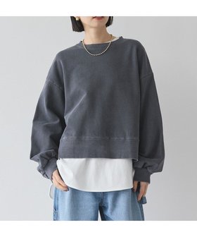 【アメリカンホリック/AMERICAN HOLIC】 ピグメントショートスウェット人気、トレンドファッション・服の通販 founy(ファニー) ファッション Fashion レディースファッション WOMEN トップス・カットソー Tops/Tshirt パーカ Sweats スウェット Sweat NEW・新作・新着・新入荷 New Arrivals A/W・秋冬 Aw・Autumn/Winter・Fw・Fall-Winter おすすめ Recommend ガーリー Girly ショート Short スウェット Sweat スリーブ Sleeve ダウン Down バランス Balance フォルム Form ボトム Bottom ワイド Wide ヴィンテージ Vintage |ID:prp329100004239610