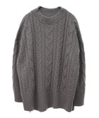 【イェッカ ヴェッカ/YECCA VECCA】のケーブルニット 人気、トレンドファッション・服の通販 founy(ファニー) ファッション Fashion レディースファッション WOMEN トップス・カットソー Tops/Tshirt ニット Knit Tops NEW・新作・新着・新入荷 New Arrivals A/W・秋冬 Aw・Autumn/Winter・Fw・Fall-Winter おすすめ Recommend スリット Slit セーター Sweater トレンド Trend ポケット Pocket ルーズ Loose 人気 Popularity thumbnail Charcoal Gray|ID: prp329100004239613 ipo3291000000029397719