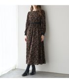 【イェッカ ヴェッカ/YECCA VECCA】のフラワー柄フロッキープリントドレス 人気、トレンドファッション・服の通販 founy(ファニー) ファッション Fashion レディースファッション WOMEN ワンピース Dress ドレス Party Dresses NEW・新作・新着・新入荷 New Arrivals A/W・秋冬 Aw・Autumn/Winter・Fw・Fall-Winter エレガント 上品 Elegant スリーブ Sleeve ドレス Dress フェミニン Feminine フォルム Form フラワー Flower ポケット Pocket モチーフ Motif thumbnail Grayish Khaki|ID: prp329100004239618 ipo3291000000029397735