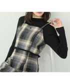 【アースミュージックアンドエコロジー/earth music&ecology】のコットンツイルチェックビスチェ 人気、トレンドファッション・服の通販 founy(ファニー) ファッション Fashion レディースファッション WOMEN アウター Coat Outerwear トップス・カットソー Tops/Tshirt ベスト/ジレ Gilets/Vests ビスチェ Bustier NEW・新作・新着・新入荷 New Arrivals A/W・秋冬 Aw・Autumn/Winter・Fw・Fall-Winter おすすめ Recommend インナー Inner セットアップ Set Up ビスチェ Bustier フィット Fit フロント Front ベスト Vest ポケット Pocket thumbnail Black|ID: prp329100004239624 ipo3291000000029397755